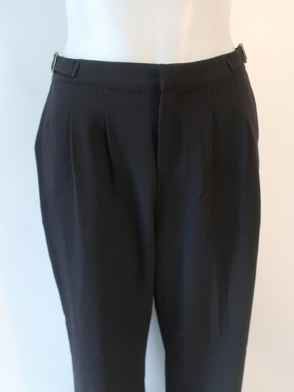 Womens Heartloom (Item- 34) Black Side Waist Notch Trouser Pants M